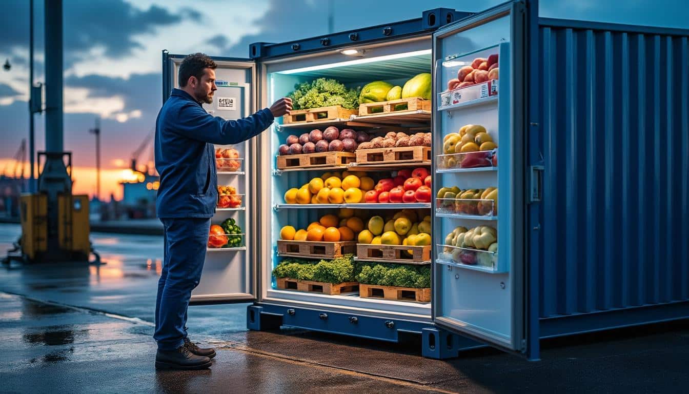 Illustration: Comment fonctionne un conteneur frigorifique et pourquoi il est essentiel