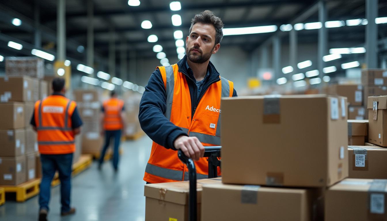 Adecco dans la logistique au Mans : emploi, formation et missions