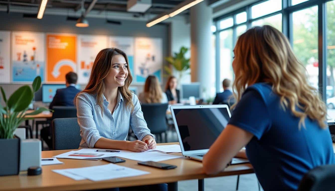 Illustration: Comment fonctionne une agence d’intérim comme Adecco à Pantin dans les secteurs tertiaire, logistique et industrie ?
