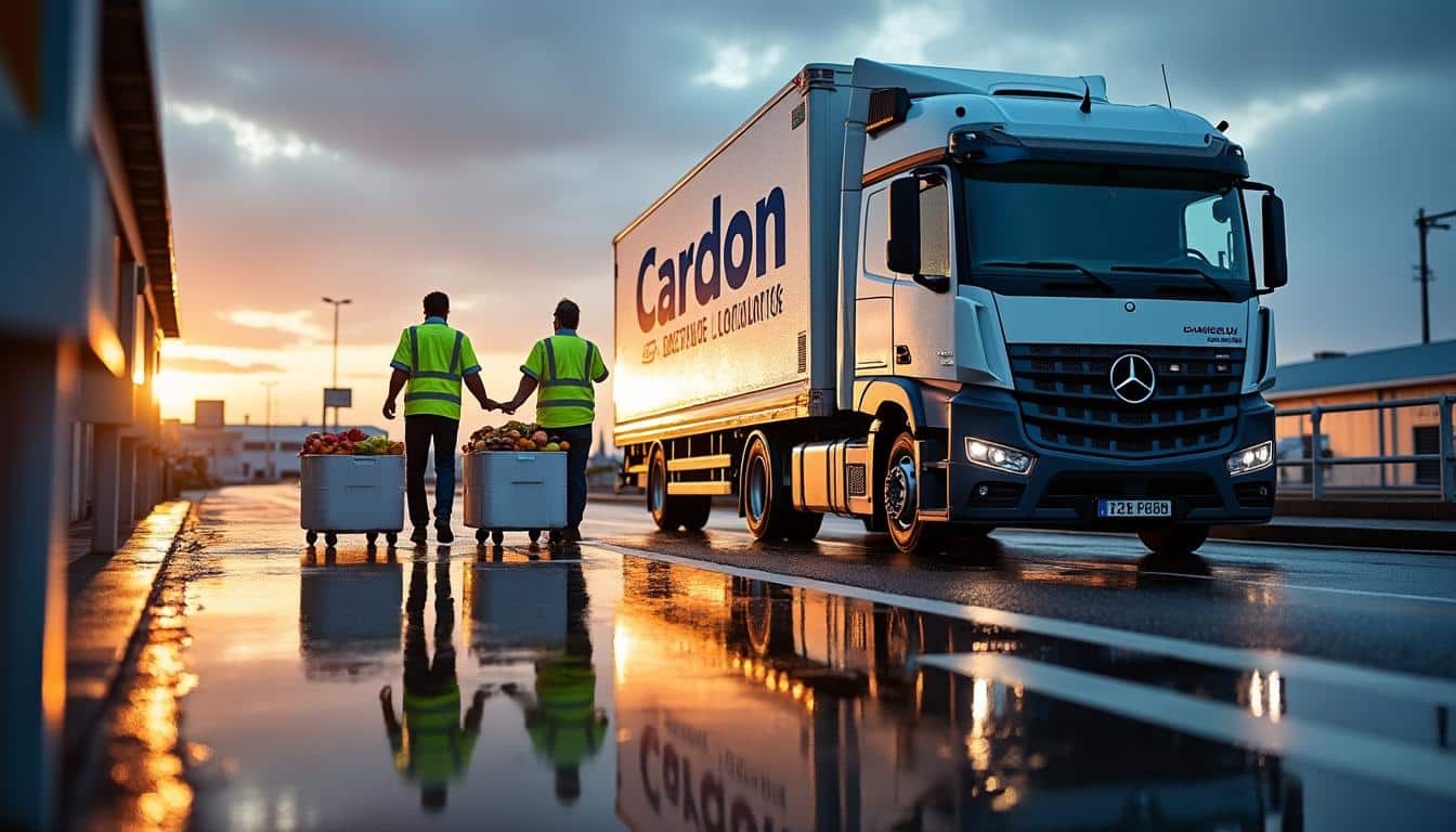 Illustration: Les services spécialisés du cardon logistique pour le transport frigorifique et au-delà