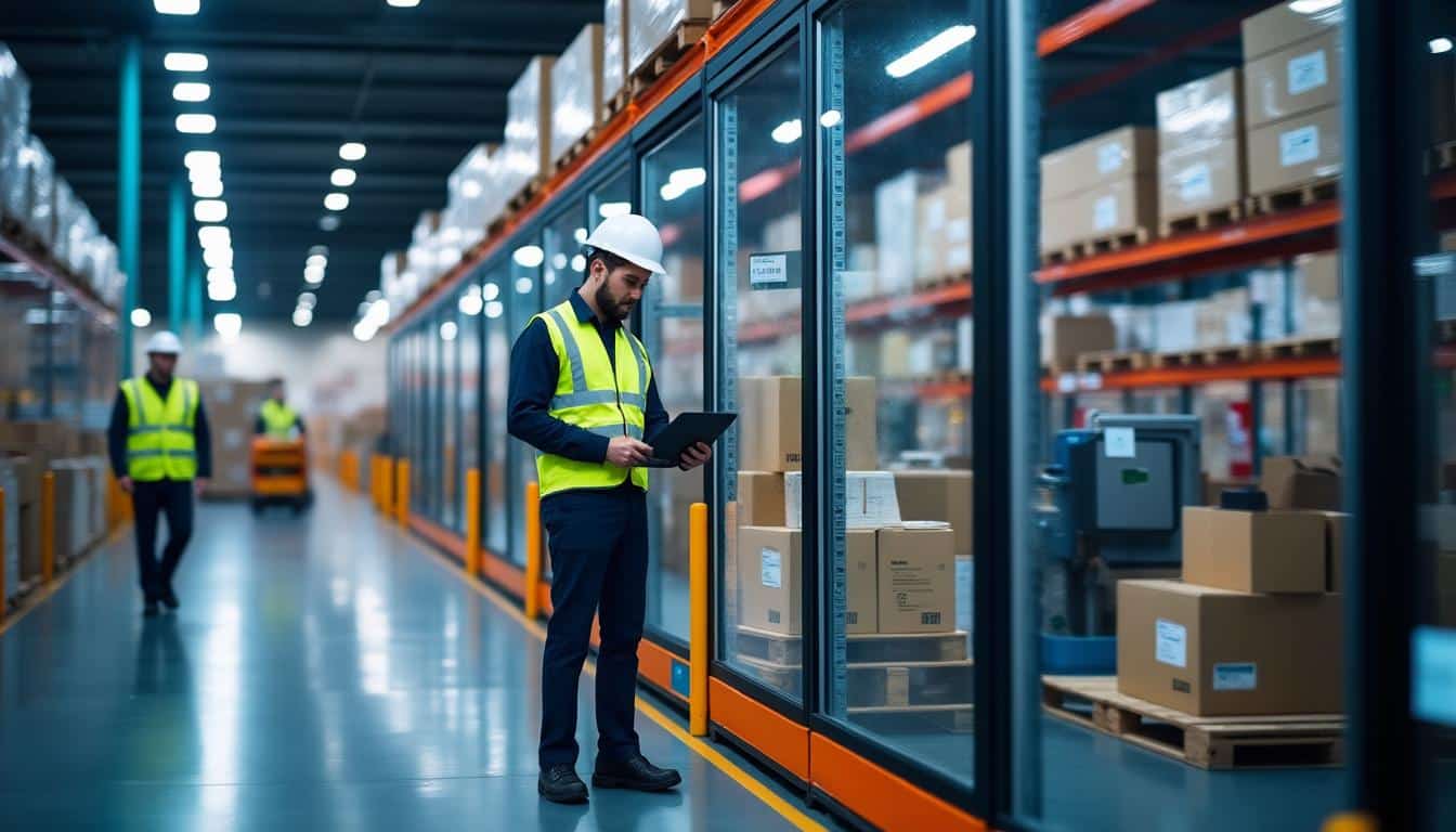 Illustration: Comment la blockchain et la RFID transforment la traçabilité dans la logistique parisienne