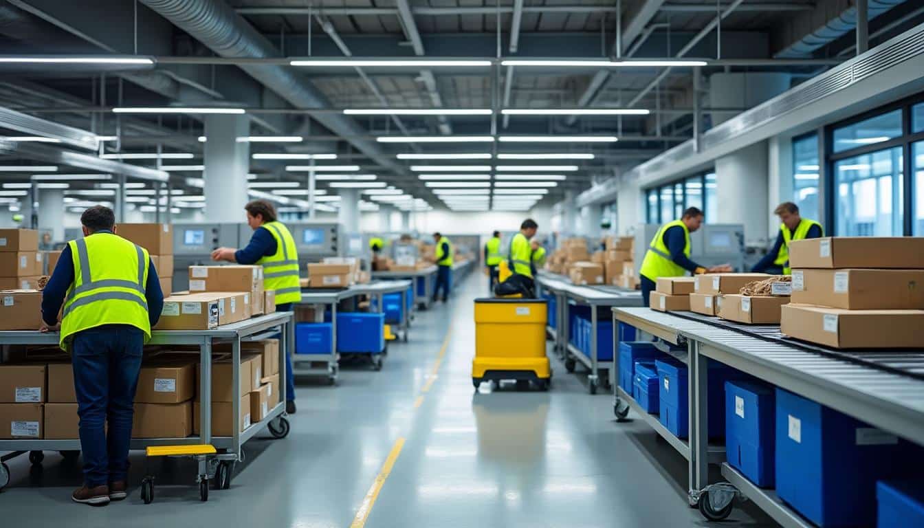 Illustration: Comment fonctionne la logistique au sein de la poste aujourd’hui ?