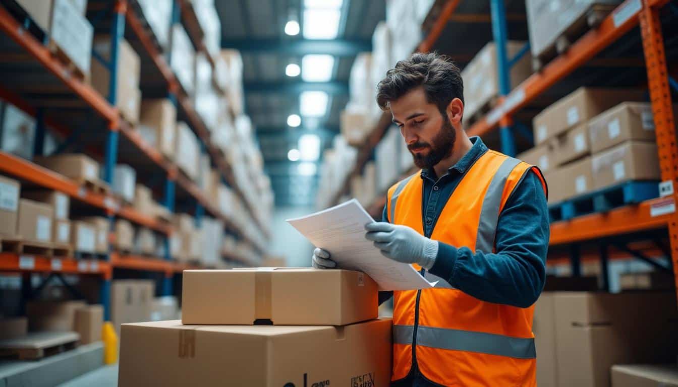 Illustration: Les compétences indispensables pour exercer le métier de magasinier logistique