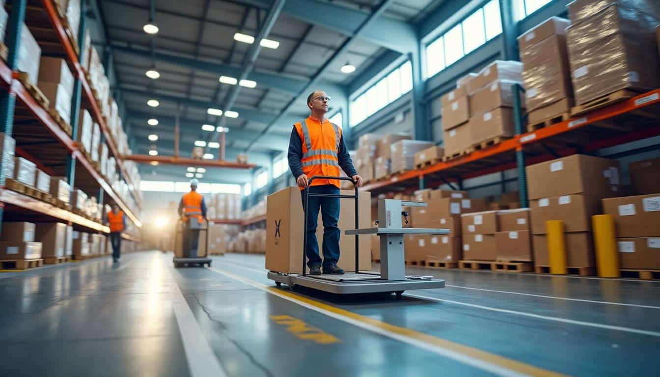 Illustration: Comprendre le rôle essentiel du matériel dans la logistique moderne