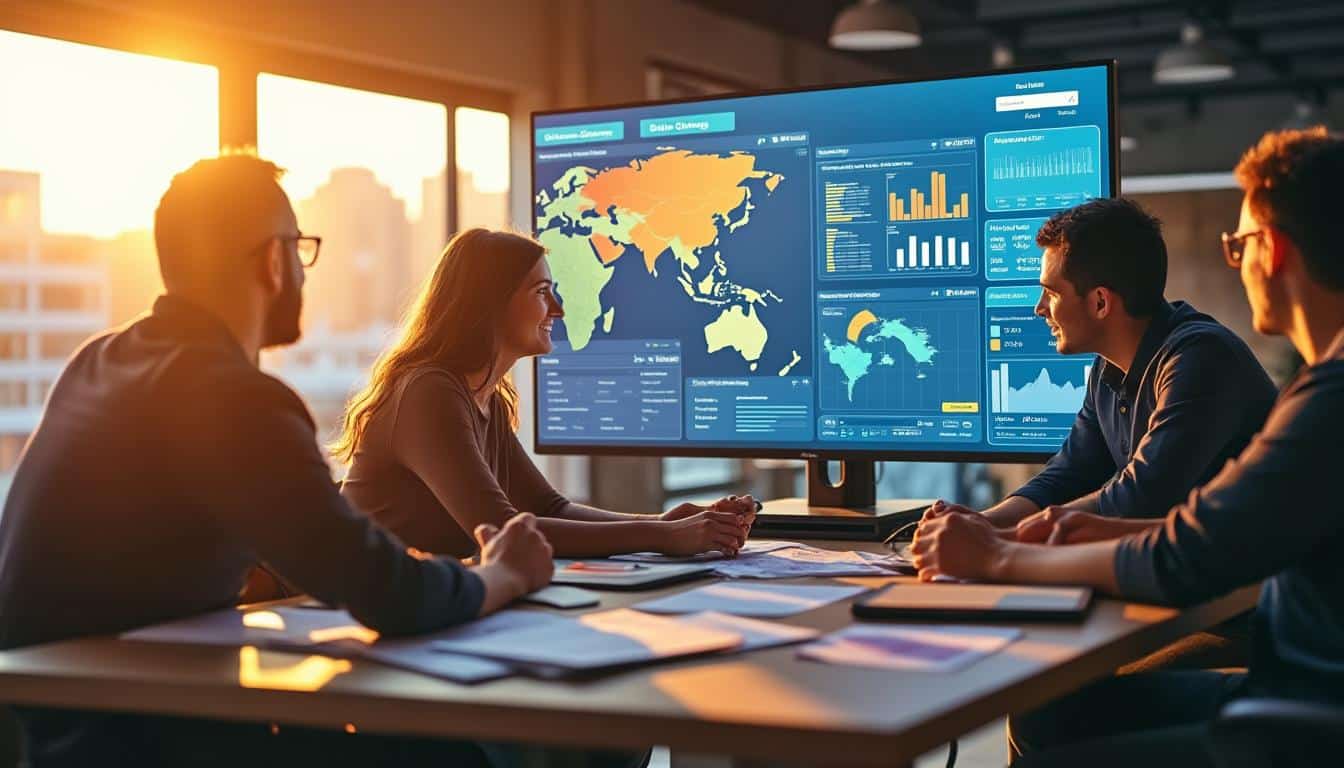 Illustration: Les fonctionnalités clés du logiciel associé à la solution Opale logistique
