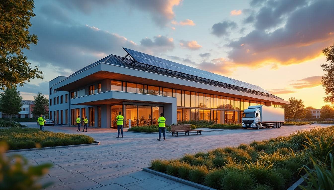 Illustration: Comprendre le rôle essentiel de la logistique dans l’immobilier durable