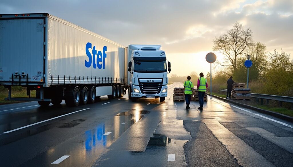 Stef logistique à Rosporden : excellence en transport frigorifique