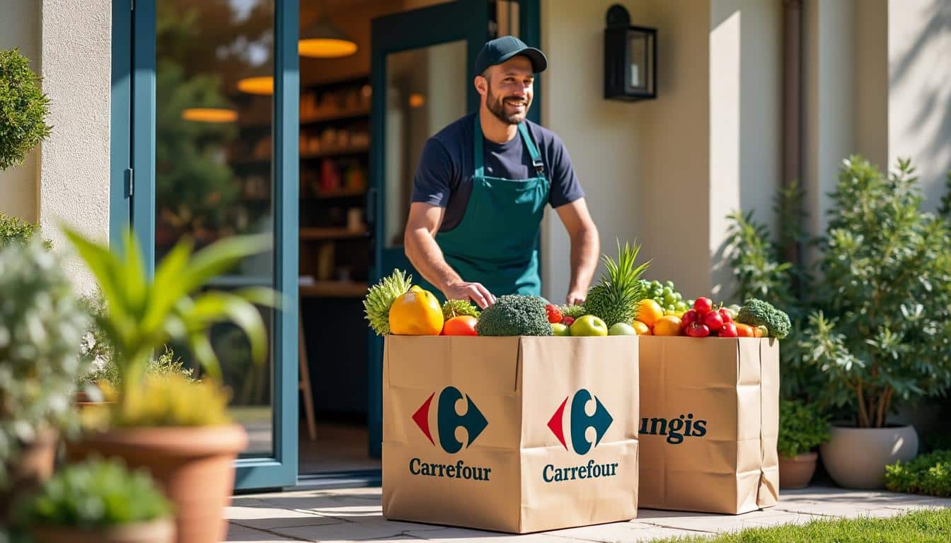 Stef logistique de Rungis - Carrefour livré chez vous en fraîcheur garantie