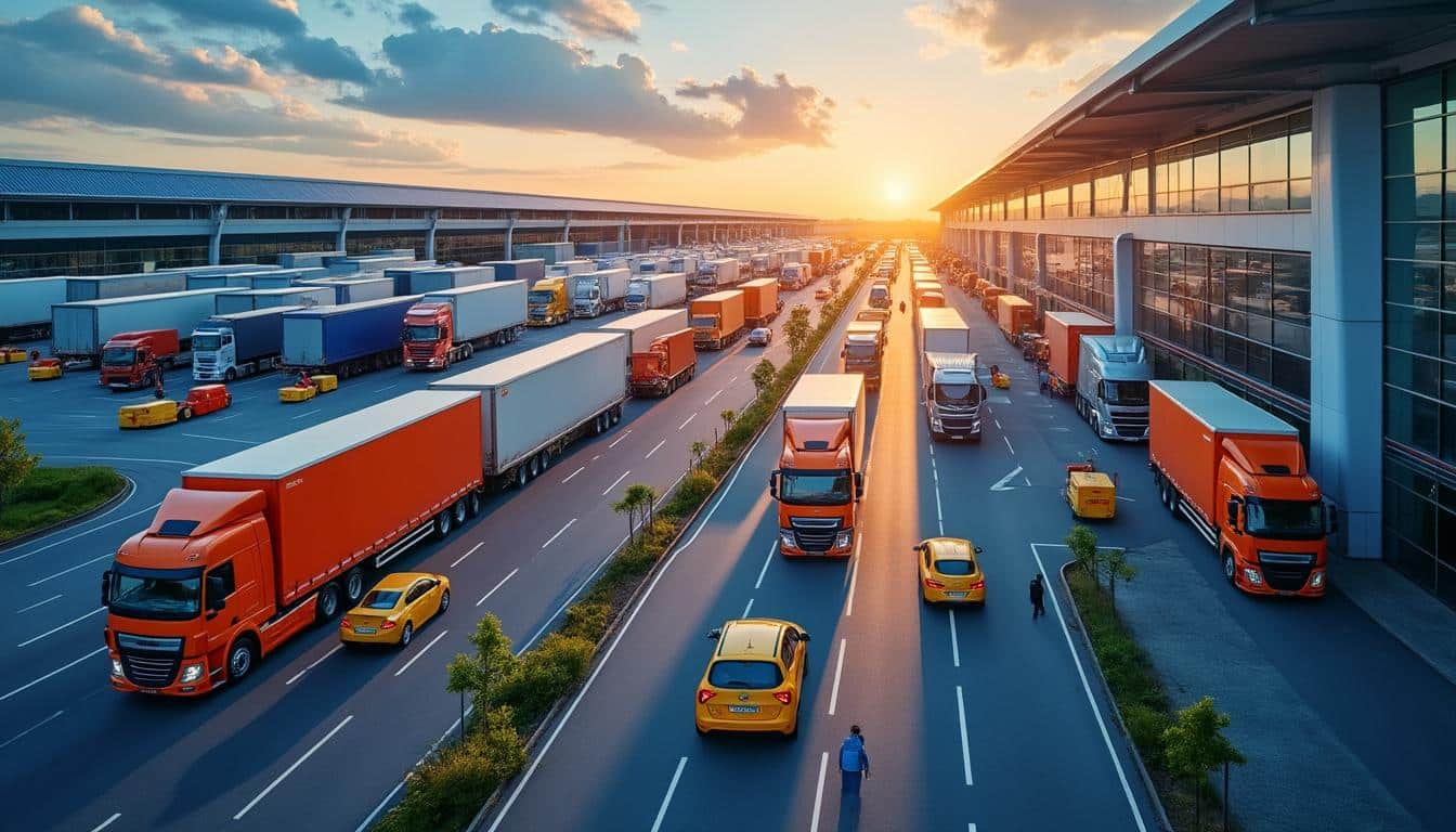 Illustration: Comment les infrastructures modernes boostent la logistique à Vémars ?