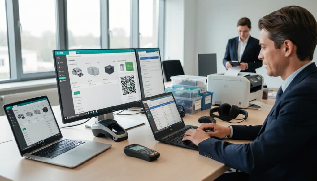 Logiciel de gestion du parc matériel en entreprise